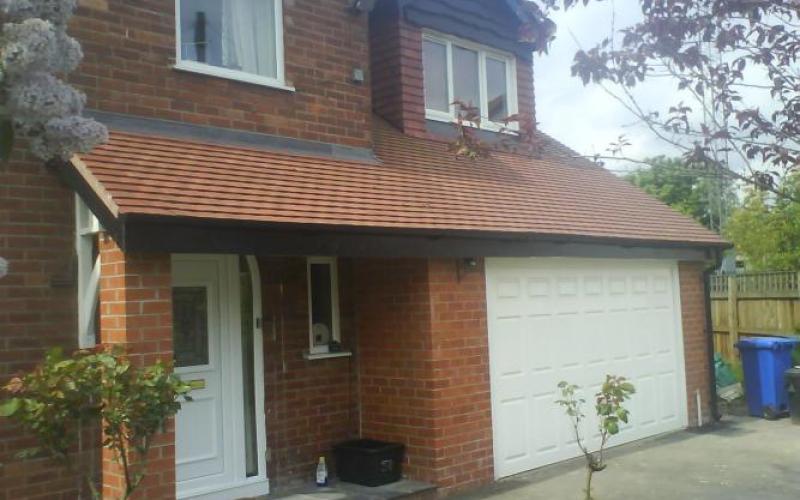 Contemporary rear extension