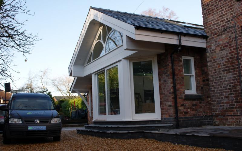 Ground floor kitchen, living and dining extension
